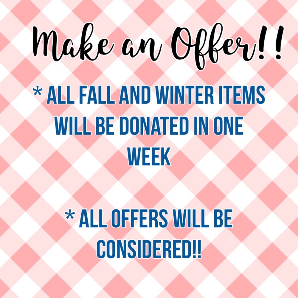 Don’t hesitate to make an offer!